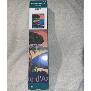 Diamond Art Kit Make Market Summer  Cote‎ d'Azur 16x20 New in Box!